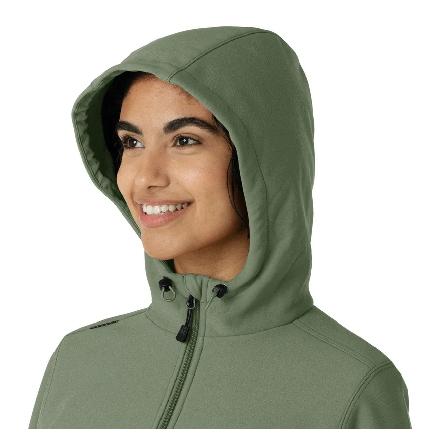 Bonded-Fleece-Hoodie für Damen