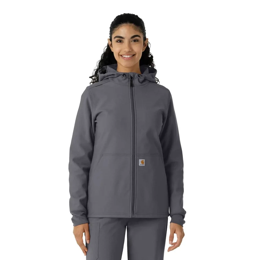 Bonded-Fleece-Hoodie für Damen