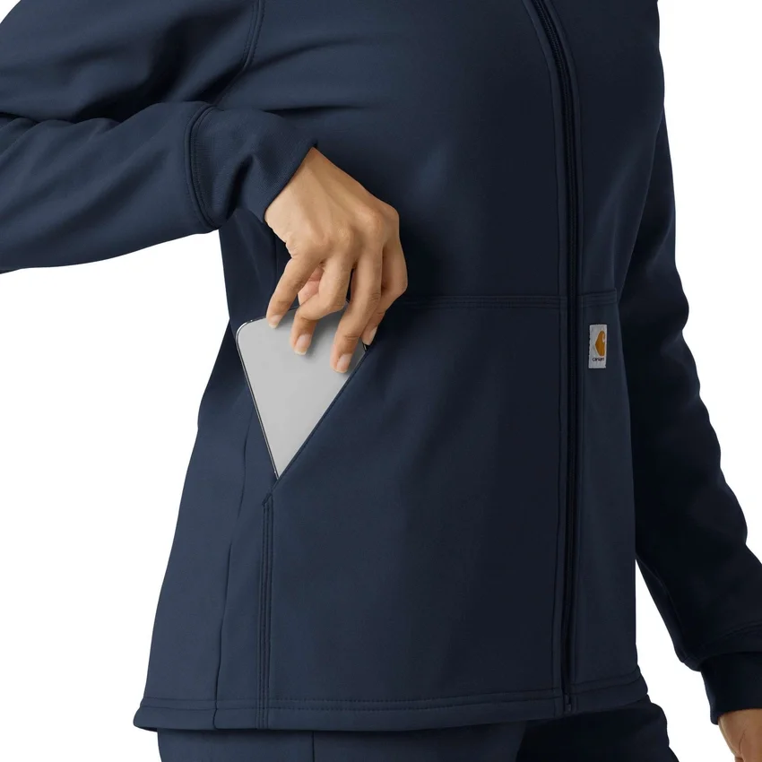 Bonded-Fleece-Hoodie für Damen