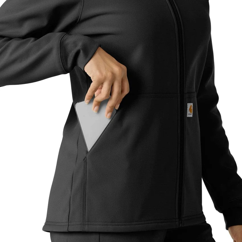 Bonded-Fleece-Hoodie für Damen