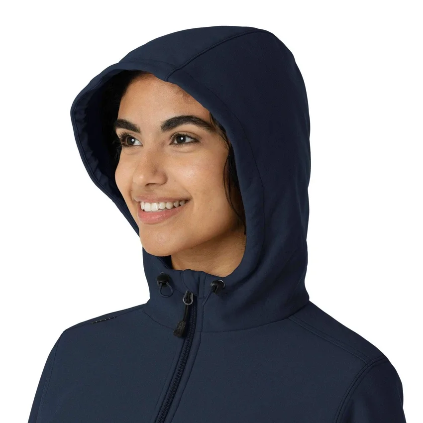 Bonded-Fleece-Hoodie für Damen