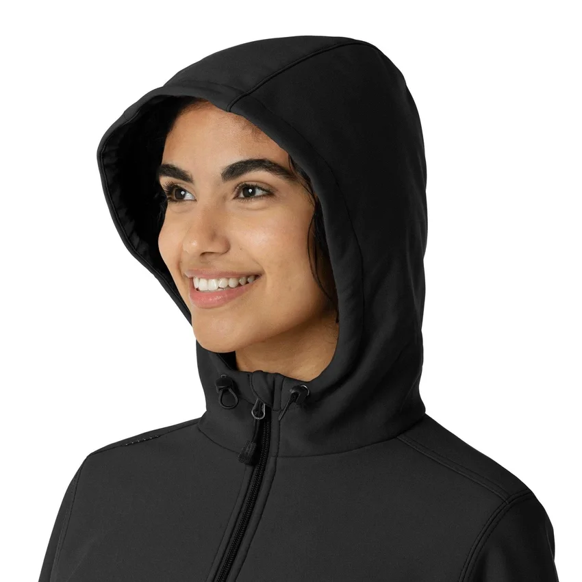 Bonded-Fleece-Hoodie für Damen