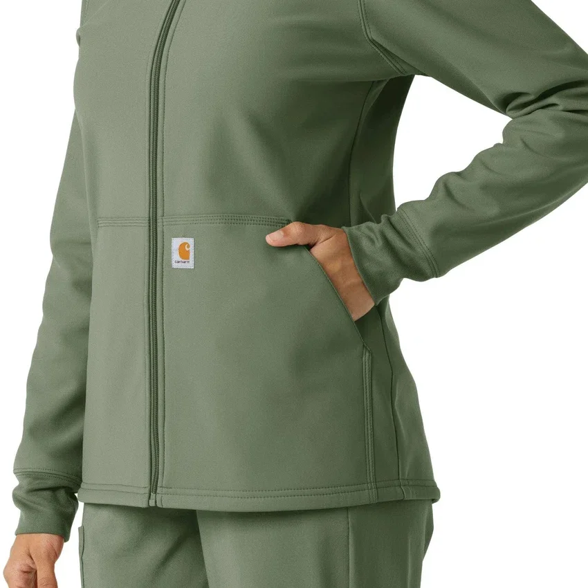 Bonded-Fleece-Hoodie für Damen