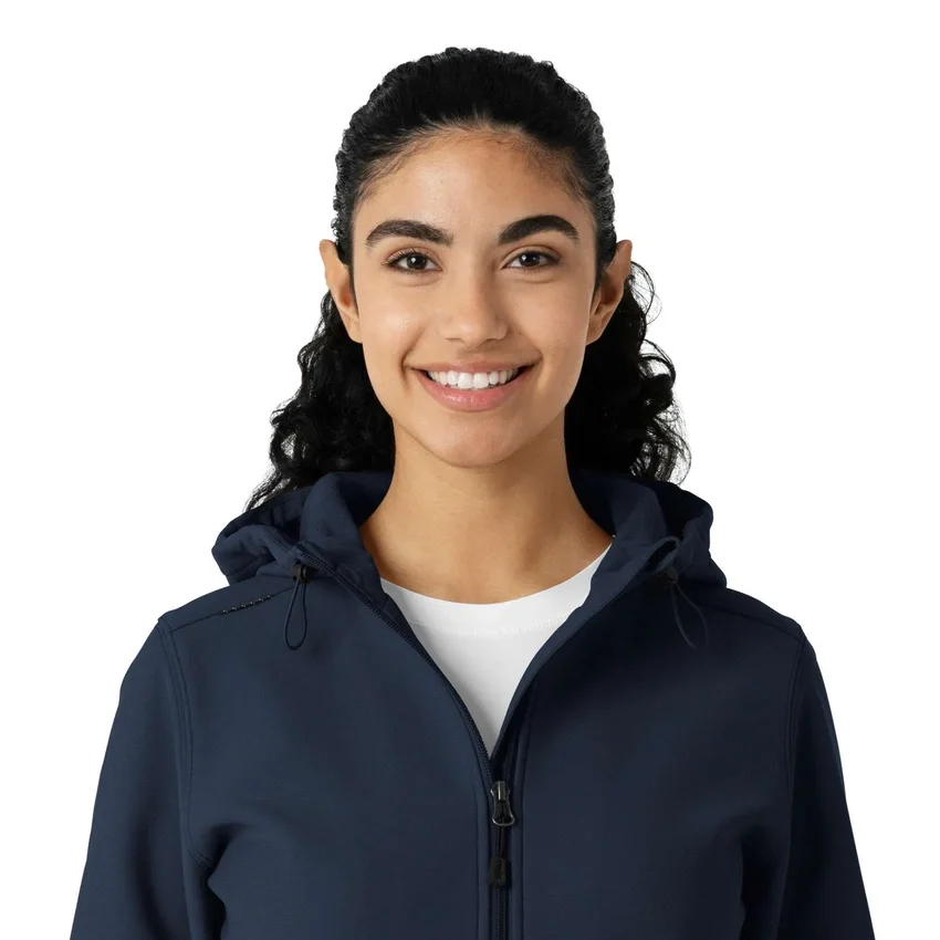 Bonded-Fleece-Hoodie für Damen