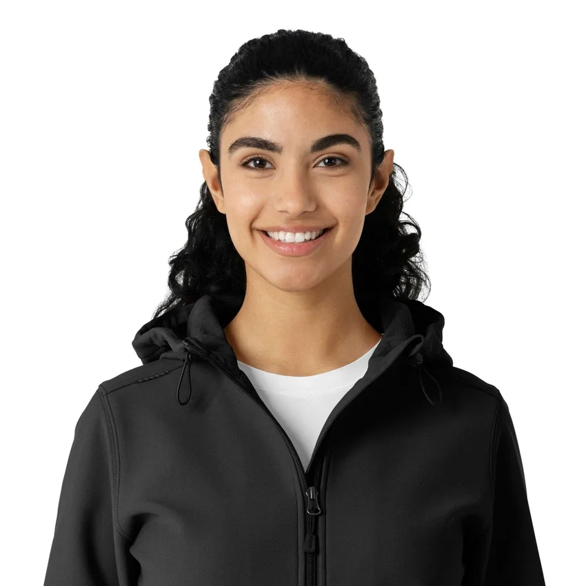 Bonded-Fleece-Hoodie für Damen