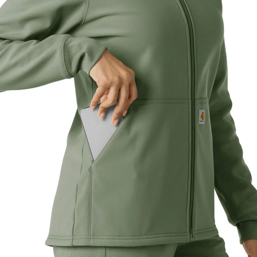 Bonded-Fleece-Hoodie für Damen