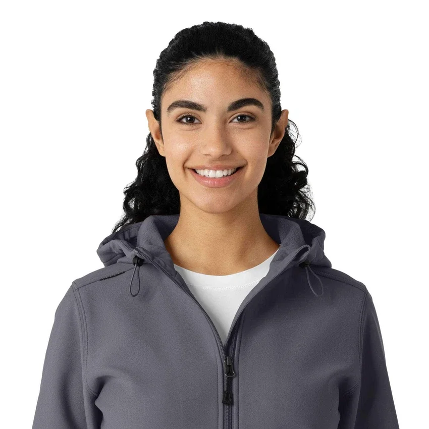 Bonded-Fleece-Hoodie für Damen