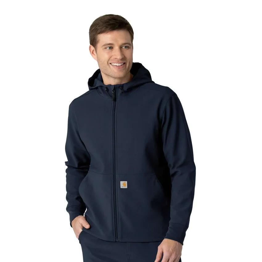 Bonded-Fleece-Scrub-Hoodie