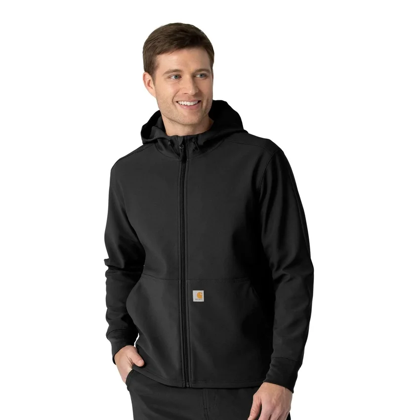 Bonded-Fleece-Scrub-Hoodie