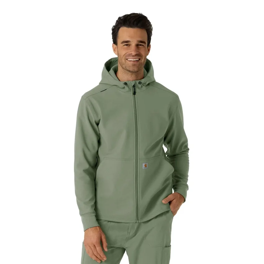 Bonded-Fleece-Scrub-Hoodie