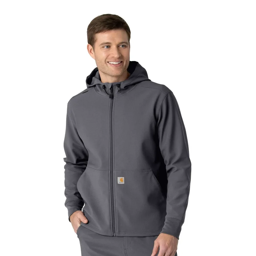 Bonded-Fleece-Scrub-Hoodie