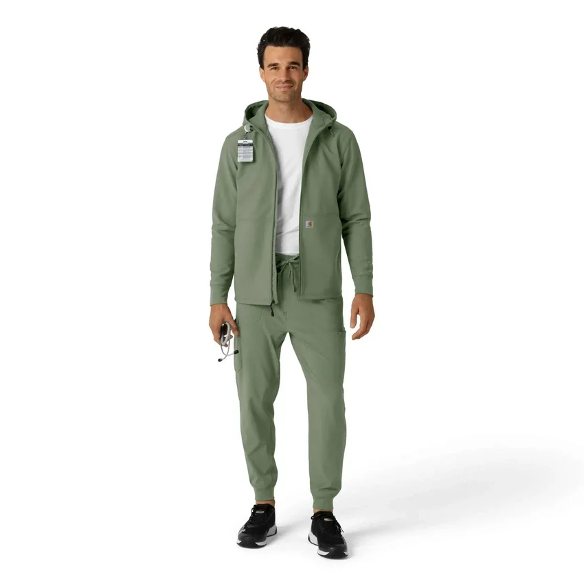 Bonded-Fleece-Scrub-Hoodie