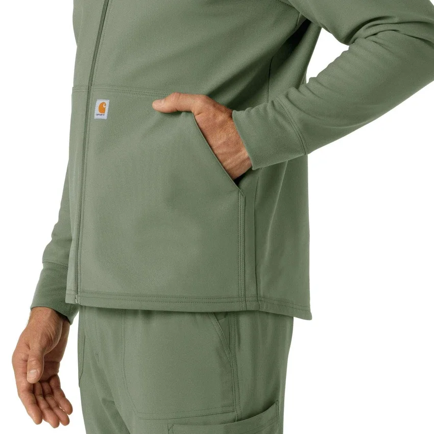 Bonded-Fleece-Scrub-Hoodie