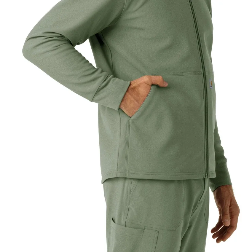 Bonded-Fleece-Scrub-Hoodie