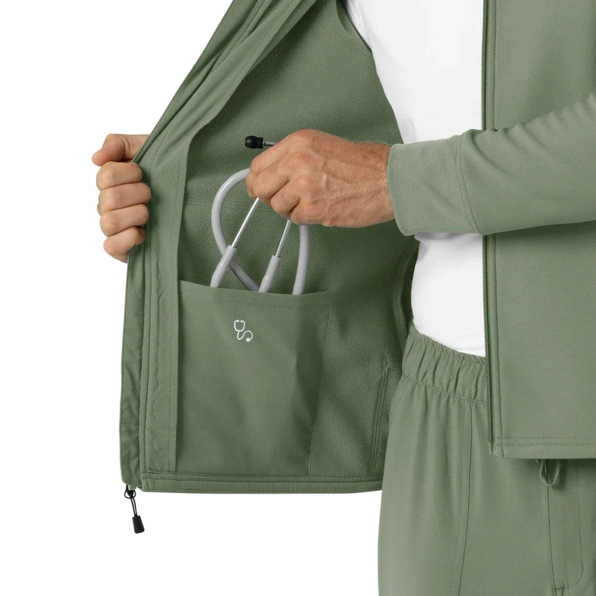 Bonded-Fleece-Scrub-Hoodie