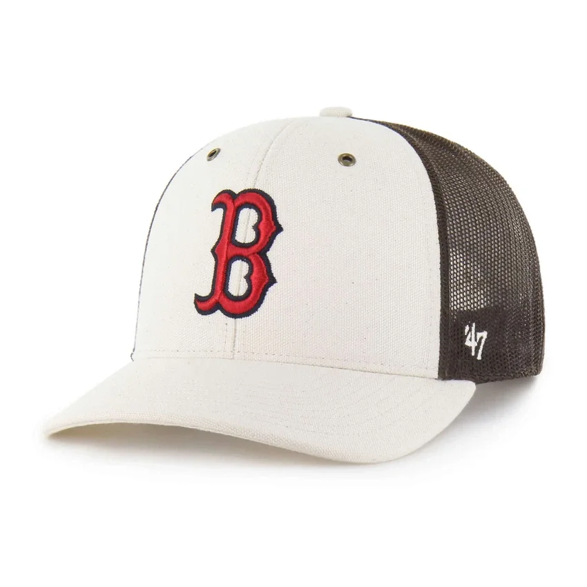 Boston Red Sox '47 Ungefärbte Trucker-Kappe