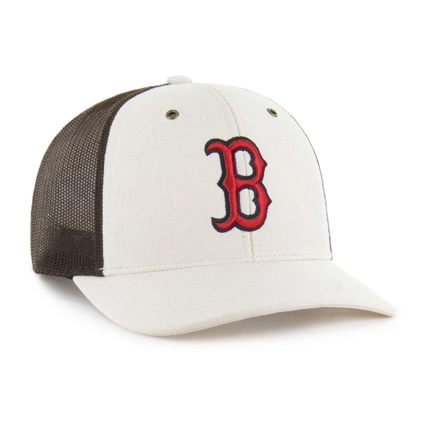 Boston Red Sox '47 Ungefärbte Trucker-Kappe