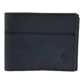 Brieftasche aus Sattelleder mit zwei Fächern