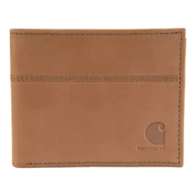Brieftasche aus Sattelleder mit zwei Fächern