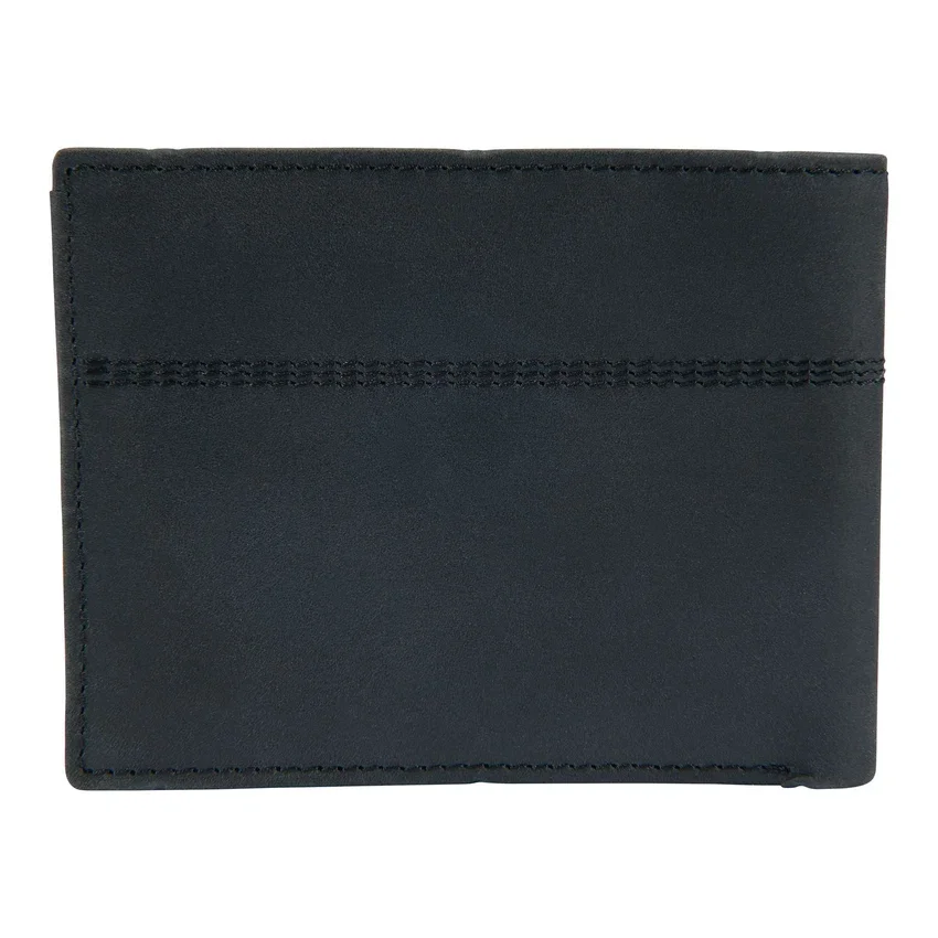 Brieftasche aus Sattelleder mit zwei Fächern