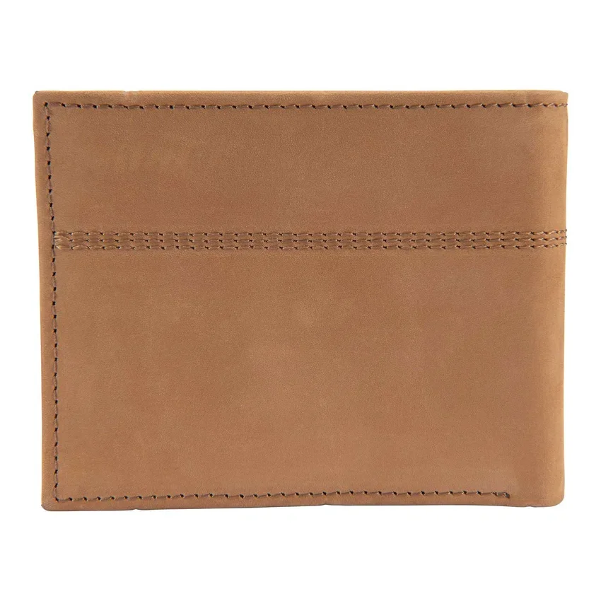 Brieftasche aus Sattelleder mit zwei Fächern