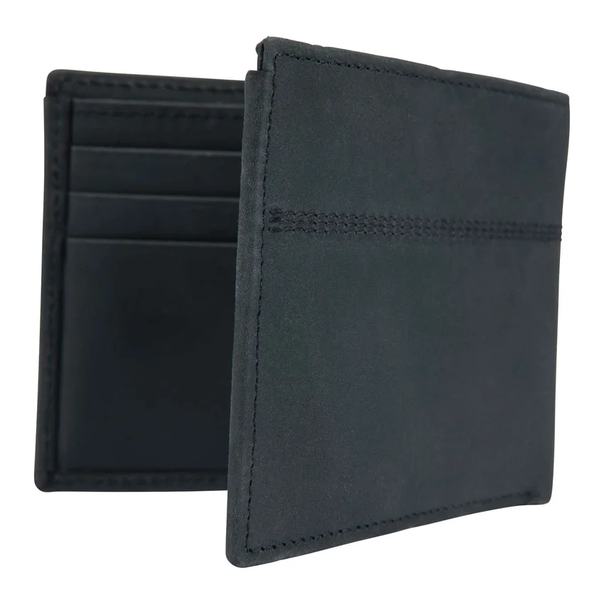 Brieftasche aus Sattelleder mit zwei Fächern