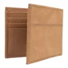 Brieftasche aus Sattelleder mit zwei Fächern