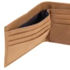 Brieftasche aus Sattelleder mit zwei Fächern