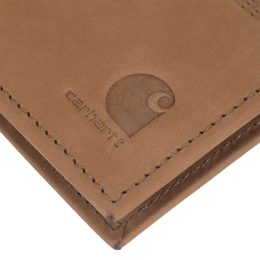 Brieftasche aus Sattelleder mit zwei Fächern