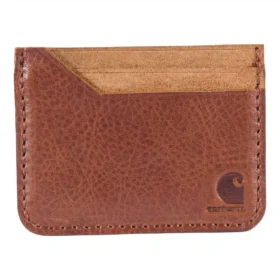Brieftasche mit Fronttasche aus Patina-Leder