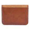 Brieftasche mit Fronttasche aus Patina-Leder