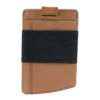 Brieftasche mit Vordertasche aus Sattelleder
