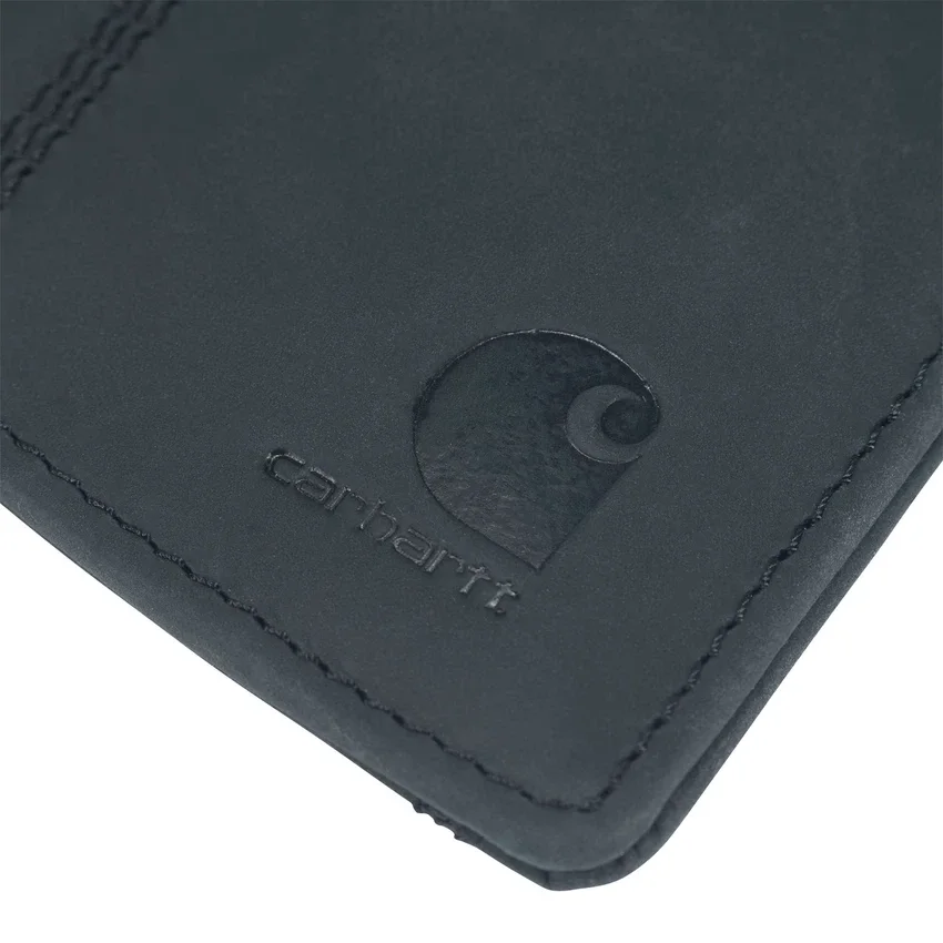 Brieftasche mit Vordertasche aus Sattelleder