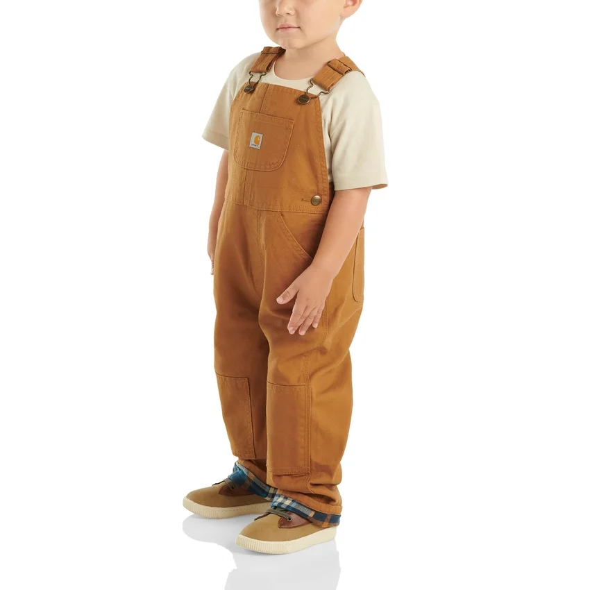 Canvas-Latzhose für Kinder, mit Flanell gefüttert (Babys/Kleinkinder)