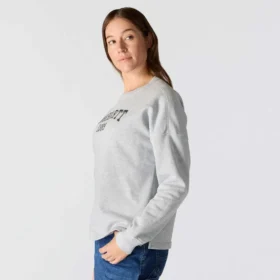 Carhartt 1889 Grafik-Sweatshirt mit Rundhalsausschnitt für Damen, lockere Passform, mittleres Gewicht