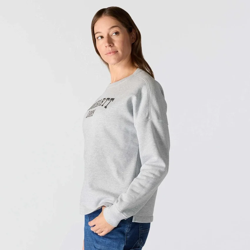 Carhartt 1889 Grafik-Sweatshirt mit Rundhalsausschnitt für Damen, lockere Passform, mittleres Gewicht