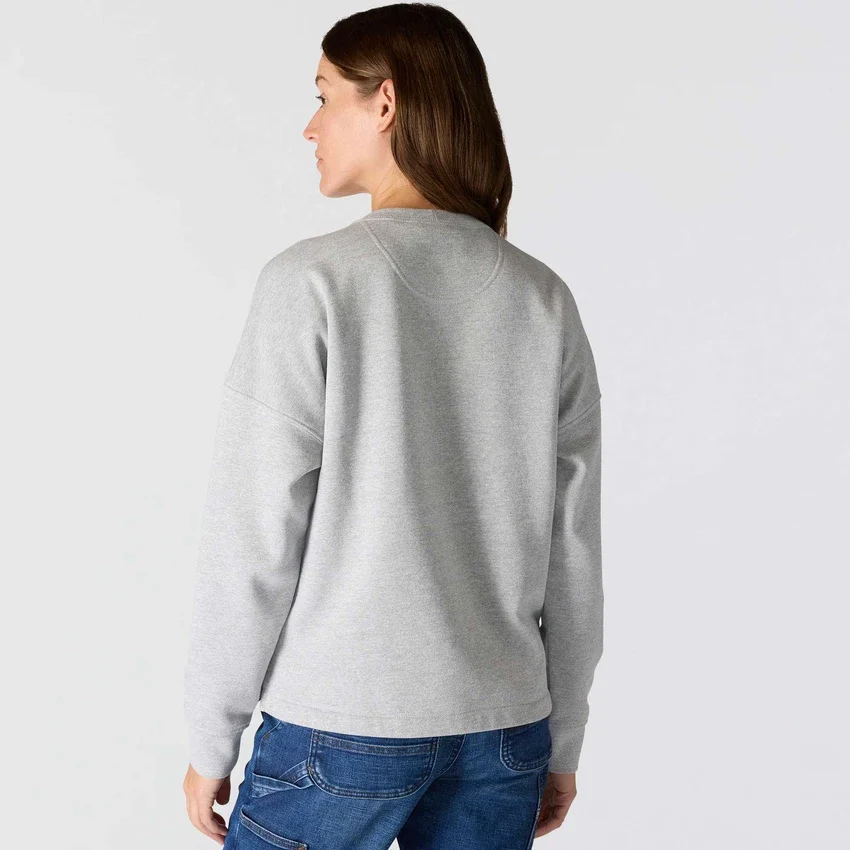Carhartt 1889 Grafik-Sweatshirt mit Rundhalsausschnitt für Damen, lockere Passform, mittleres Gewicht