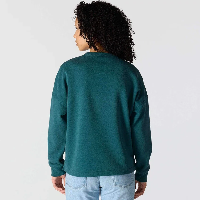 Carhartt 1889 Grafik-Sweatshirt mit Rundhalsausschnitt für Damen, lockere Passform, mittleres Gewicht