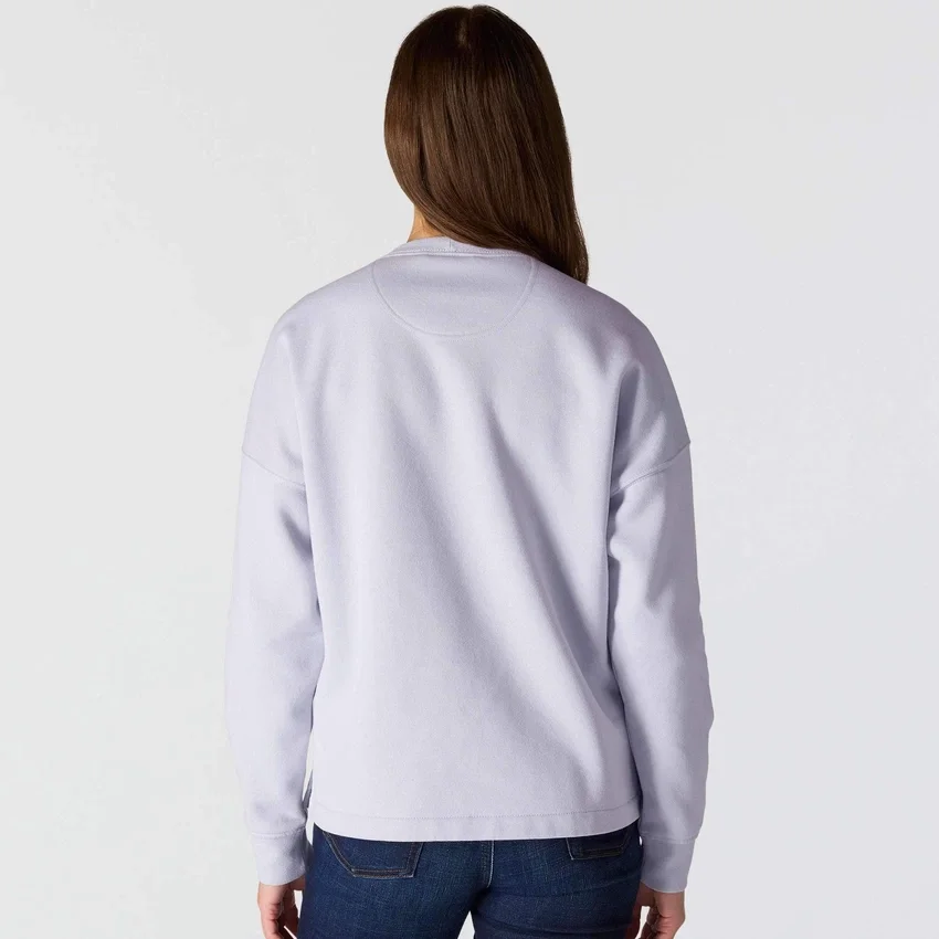 Carhartt 1889 Grafik-Sweatshirt mit Rundhalsausschnitt für Damen, lockere Passform, mittleres Gewicht
