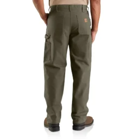 Carhartt B11 Herren-Arbeitshose aus gewaschenem Entenstoff, locker und gerade geschnitten