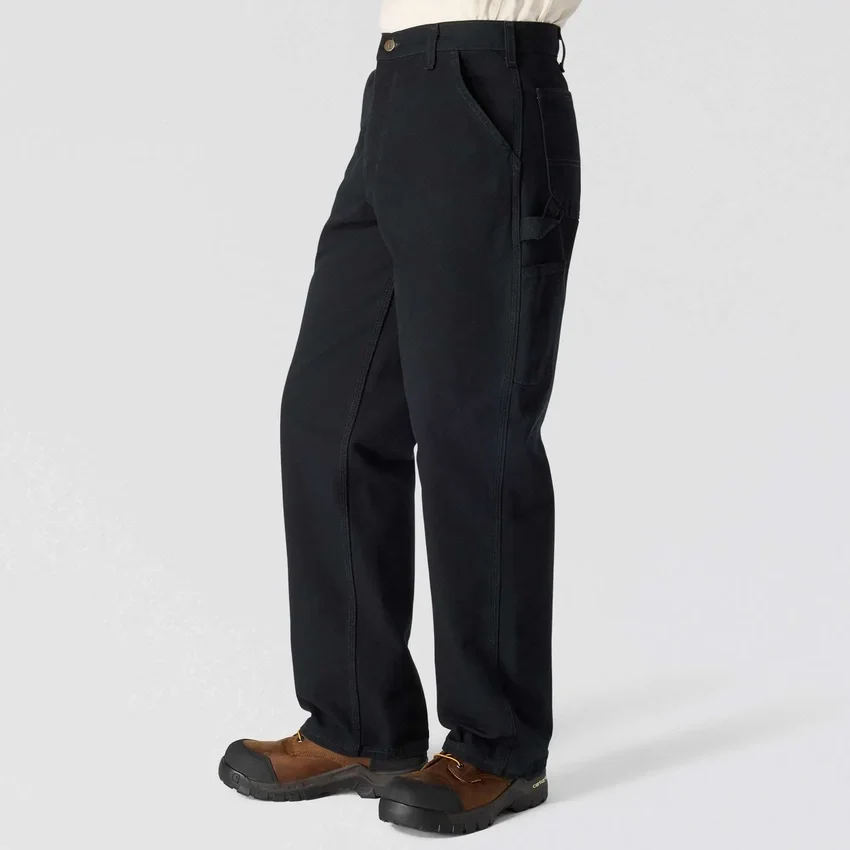 Carhartt B11 Herren-Arbeitshose aus gewaschenem Entenstoff, locker und gerade geschnitten
