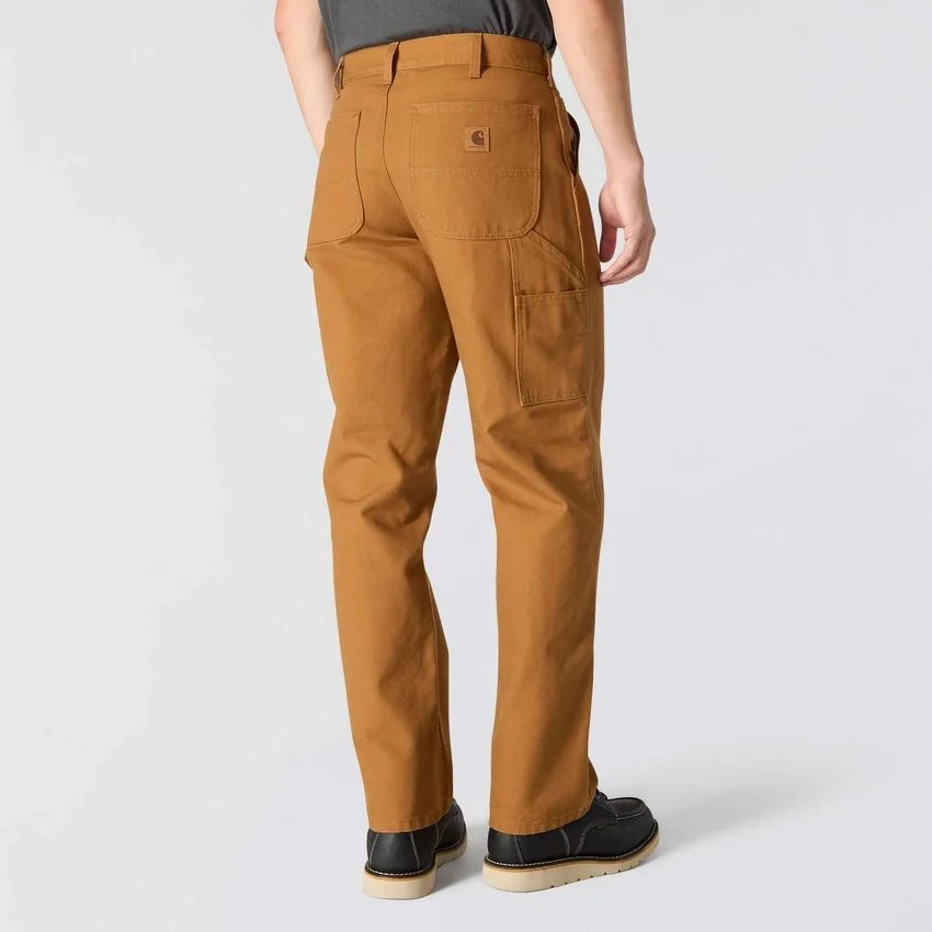 Carhartt B11 Herren-Arbeitshose aus gewaschenem Entenstoff, locker und gerade geschnitten
