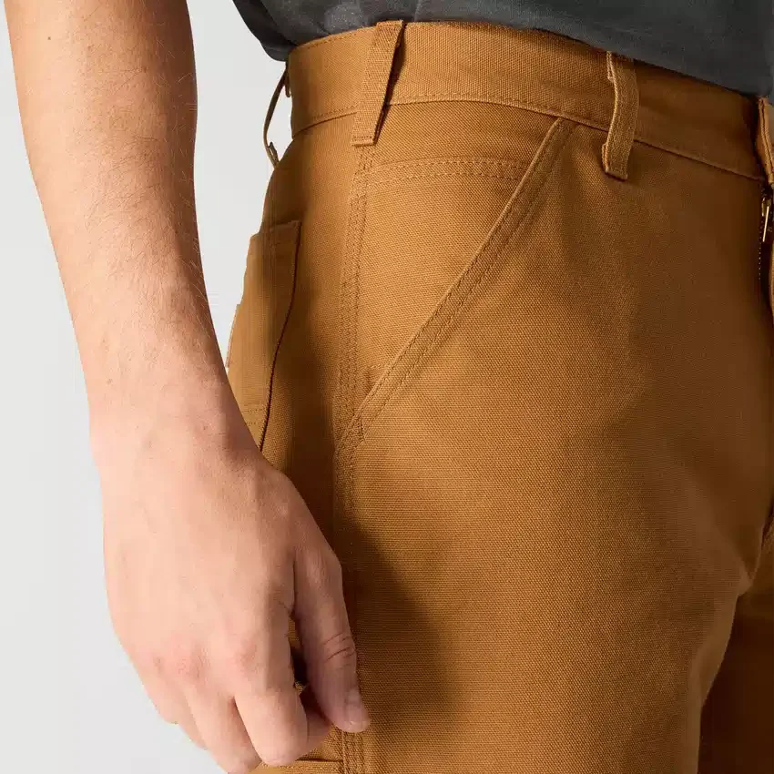 Carhartt B11 Herren-Arbeitshose aus gewaschenem Entenstoff, locker und gerade geschnitten