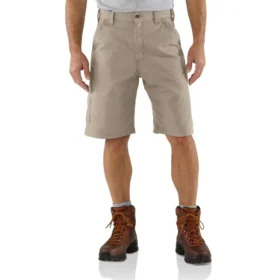 Carhartt B147 Herren-Arbeitsshorts aus Baumwoll-Canvas mit lockerer Passform
