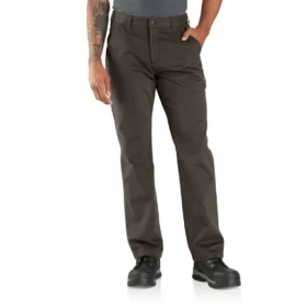 carhartt B324 Herren-Arbeitshose aus Twill mit lockerer, gerader Passform