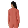 Carhartt Force Cross-Flex Langarm-Armlinge-Scrub-Oberteil für Damen mit Rundhalsausschnitt