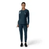 Carhartt Force Cross-Flex Langarm-Armlinge-Scrub-Oberteil für Damen mit Rundhalsausschnitt