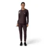 Carhartt Force Cross-Flex Langarm-Armlinge-Scrub-Oberteil für Damen mit Rundhalsausschnitt