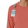 Carhartt Force Cross-Flex Langarm-Armlinge-Scrub-Oberteil für Damen mit Rundhalsausschnitt