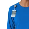 Carhartt Force Cross-Flex Langarm-Armlinge-Scrub-Oberteil für Damen mit Rundhalsausschnitt